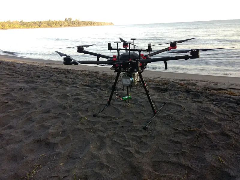 Image of Drone to take aerial maps, image, and point cloud data