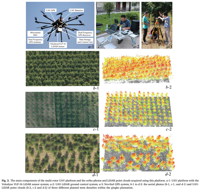UAV Lidar for Forest Structural attributes Calculation