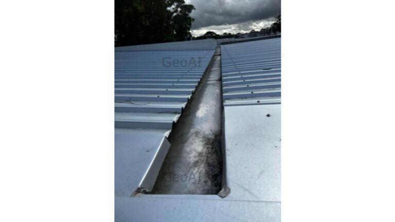Example of Gutter condition