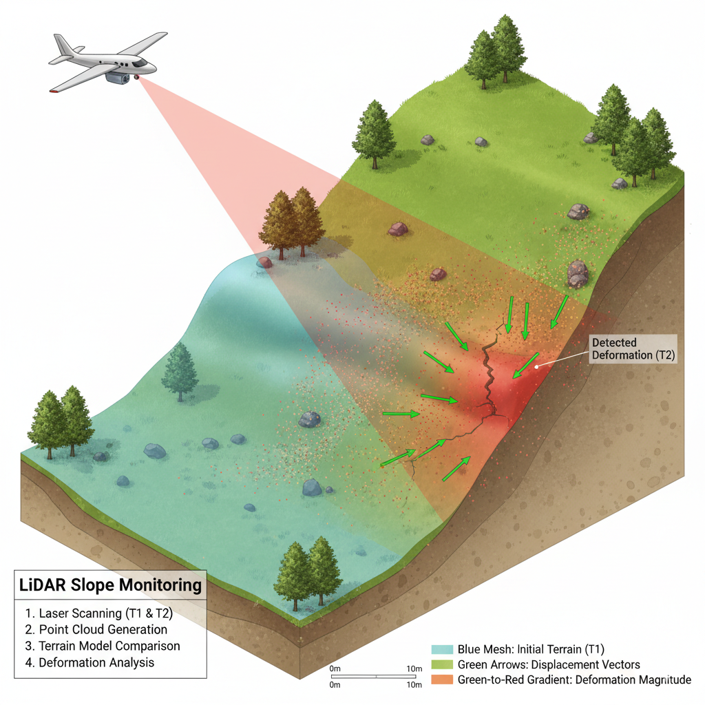 Lidar Slope Monitoring